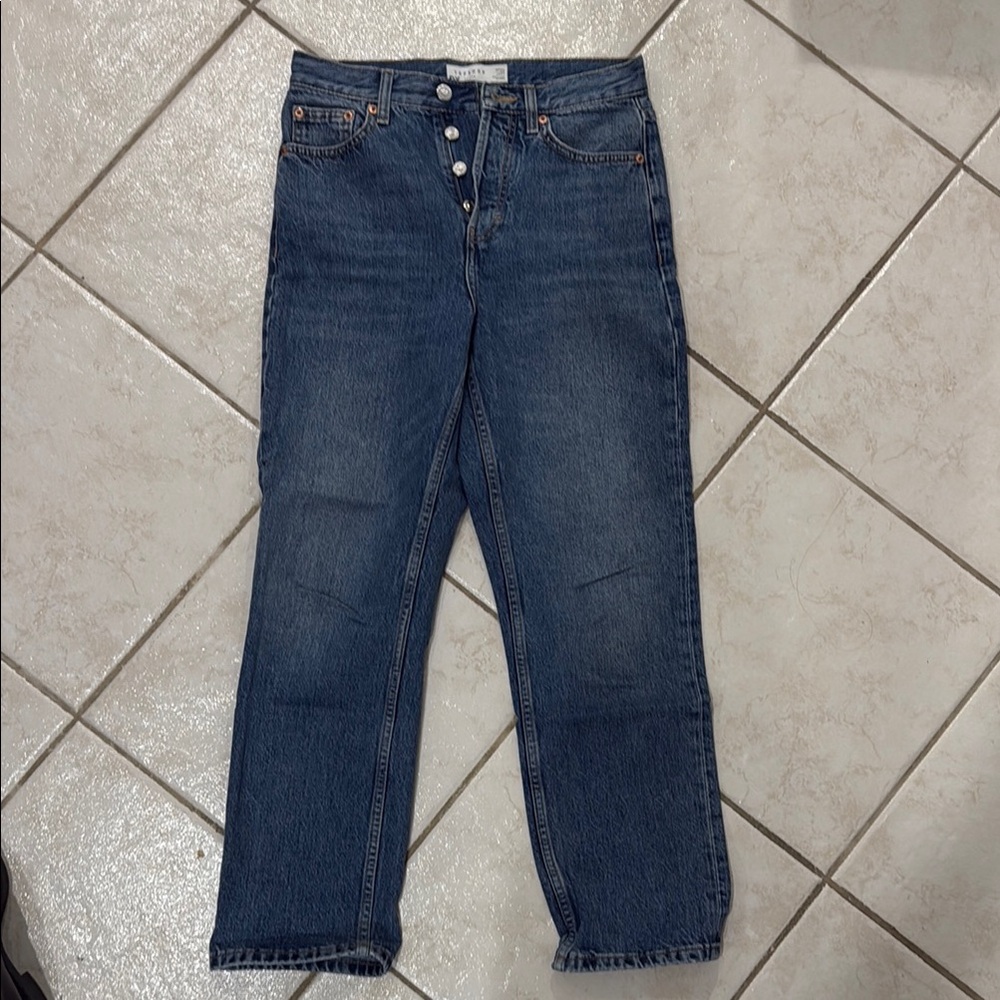 Top shop straight jeans